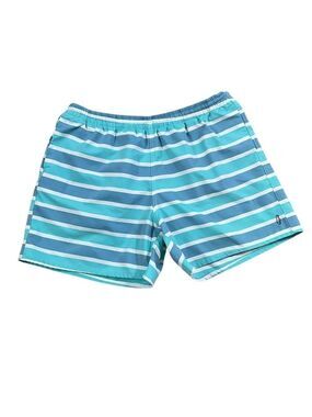 Collared Greens Men’s Swim Trunks size XL  Striped American Made 5.5” inseam